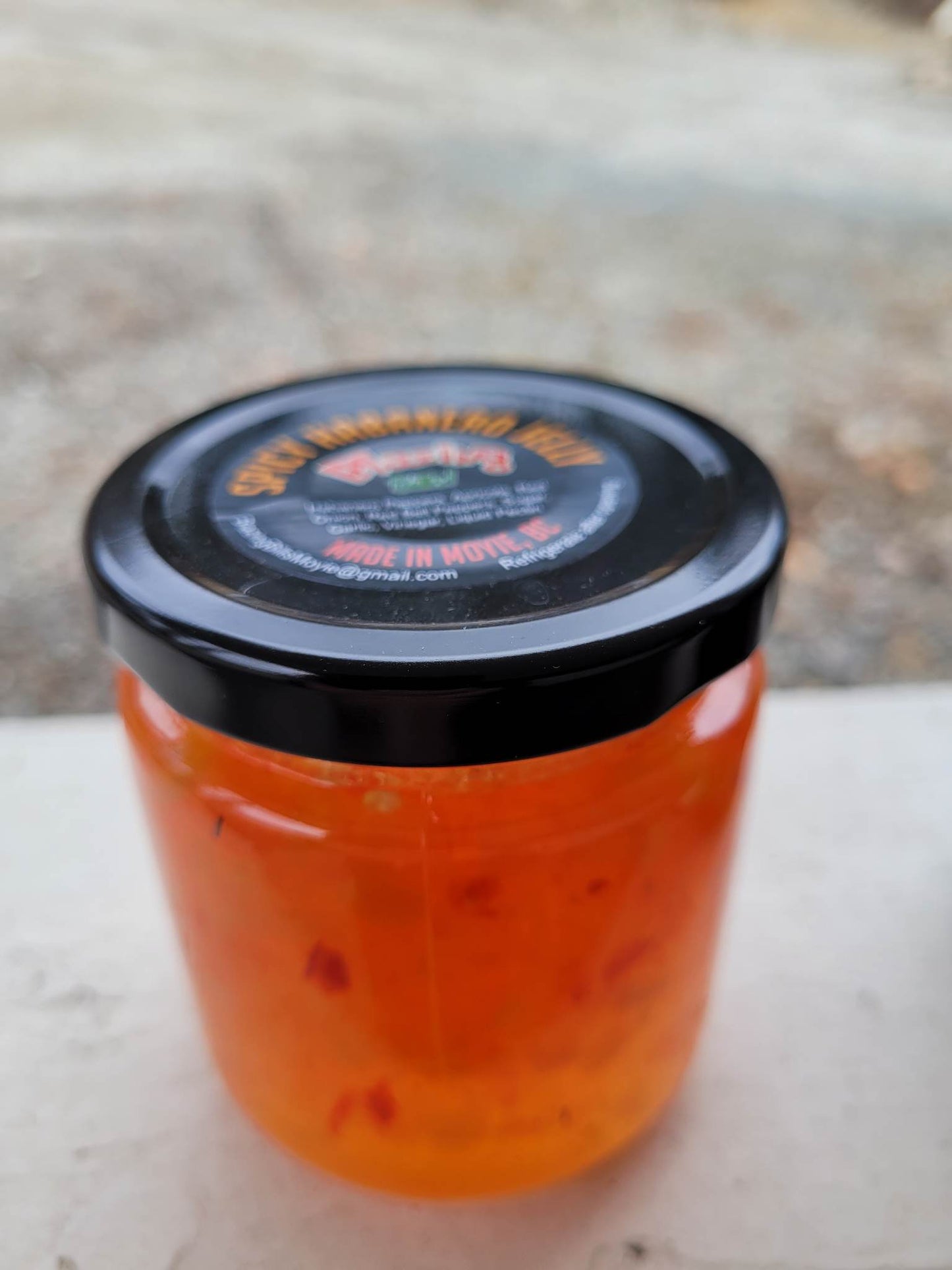 Spicy Habanero Jelly